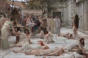 Alma-Tadema, Sir Lawrence The Women of Amphissa (mk23) Spain oil painting reproduction